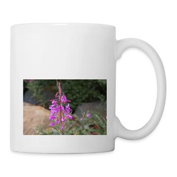 fireweed also willow herb also rosebay willowherb - Mug - white - Right
