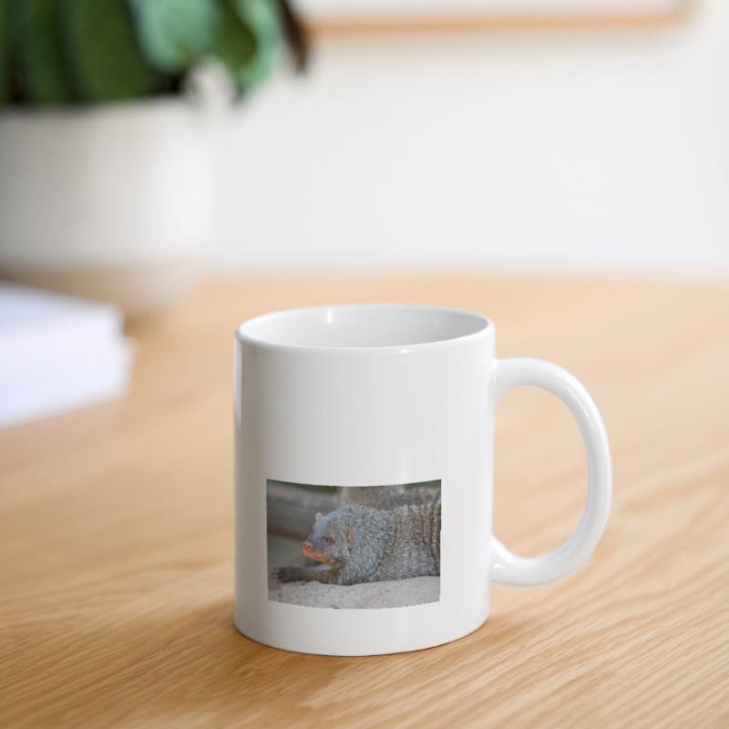 Gebänderte Manguste oder Zebramanguste Zebramanguste Tasse