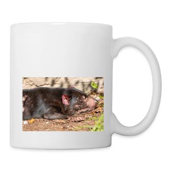 Tasmanian Devil (in german Beutelteufel) - Mug - white - Right