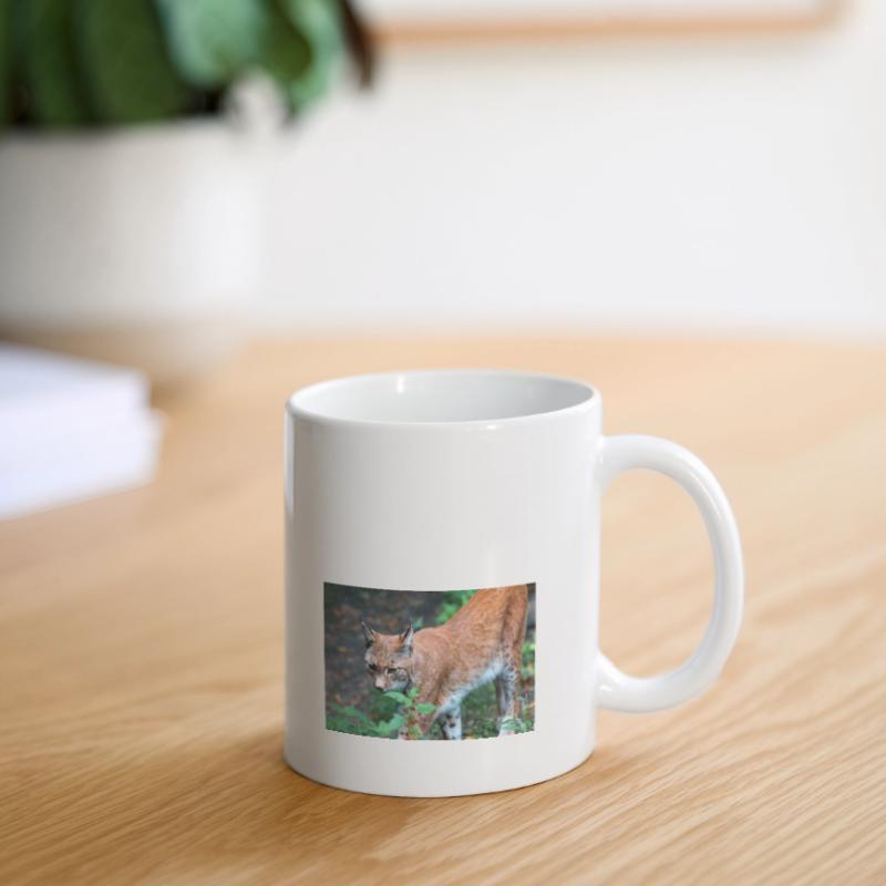 Eurasischer Luchs oder Nördlicher Luchs Tasse