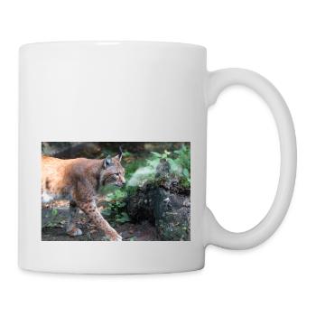 Eurasian Lynx or northern lynx - Mug - white - Right