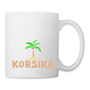 Korsika - Tasse - Weiß - Rechts