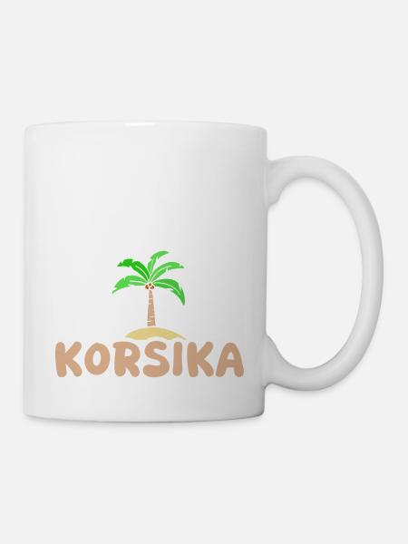 Korsika - Tasse - Weiß