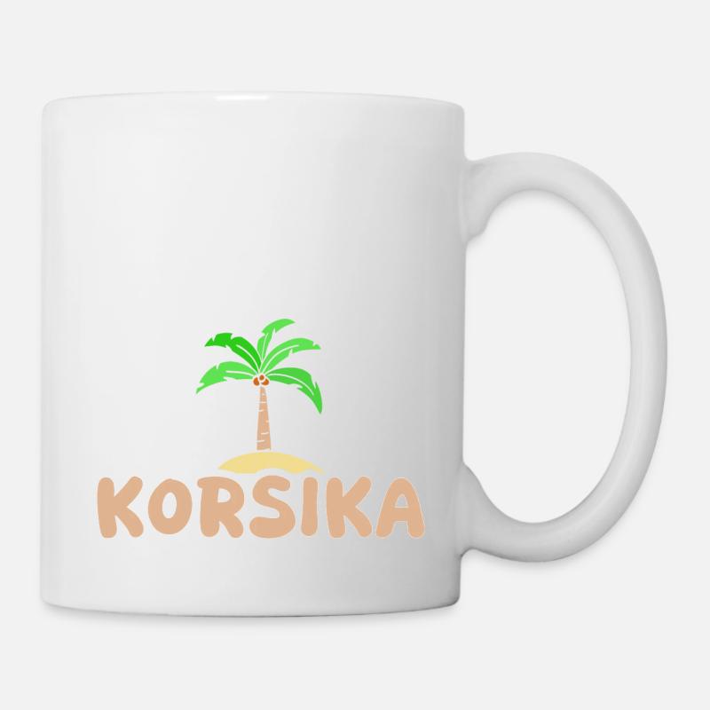 Korsika - Tasse - Weiß