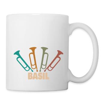 Geschenk für Basil - Tasse - Weiß - Rechts
