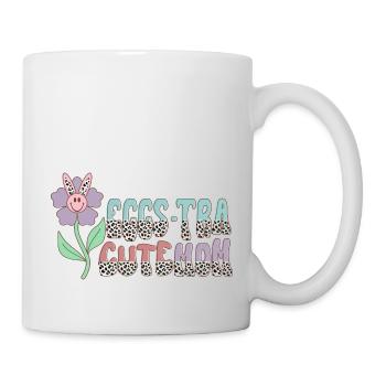 Eggs-Tra Cute Mom - Mug - white - Right