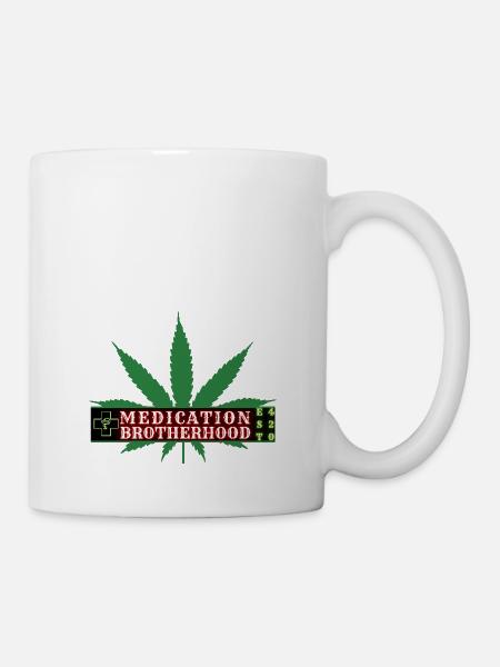 MEDIKAMENTEN-BRUDERSCHAFT - Tasse - Weiß