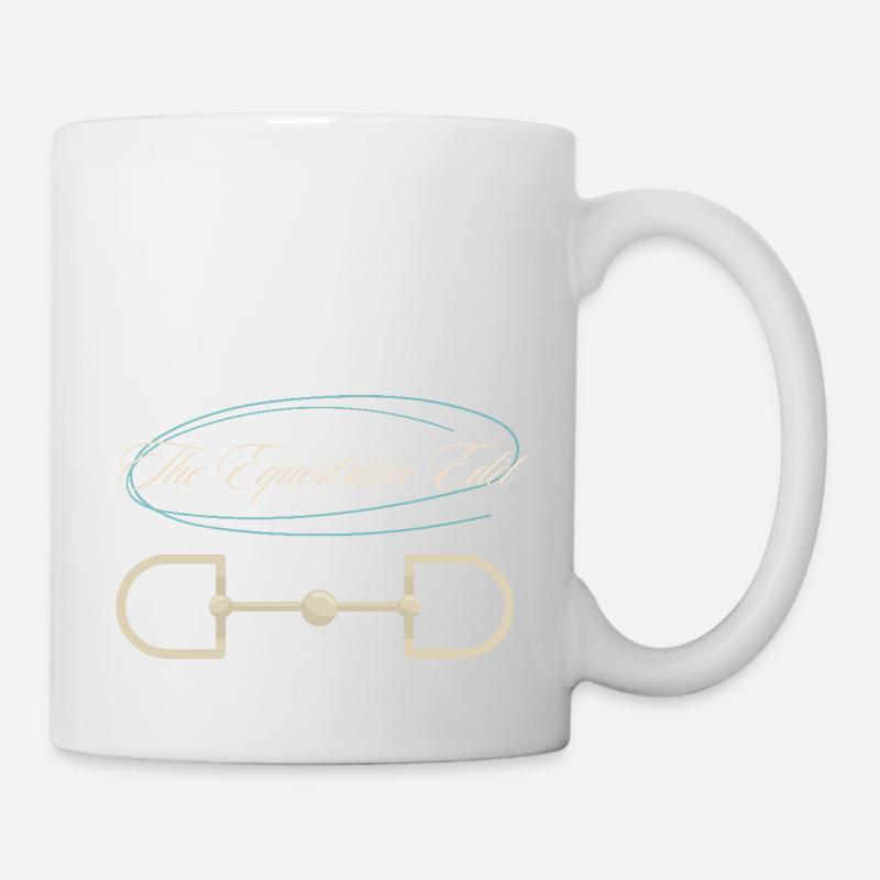 Pferdegebiss The Equestrian Edit - Tasse - Weiß