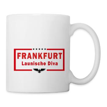 Francfort : Schlappekicker - Mug blanc - blanc - Droite