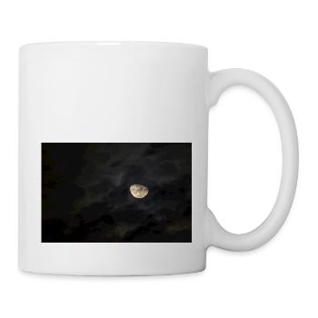 Mond - Tasse - Weiß - Rechts