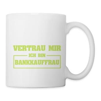Bank clerk - Mug - white - Right