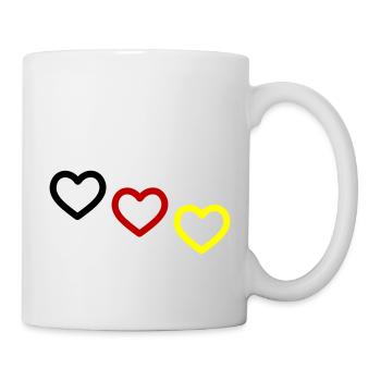 Germany Hearts Team - Mug - white - Right
