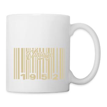 Jahrgang 1952 Barcode 1952: Jahr 2025. - Tasse - Weiß - Rechts