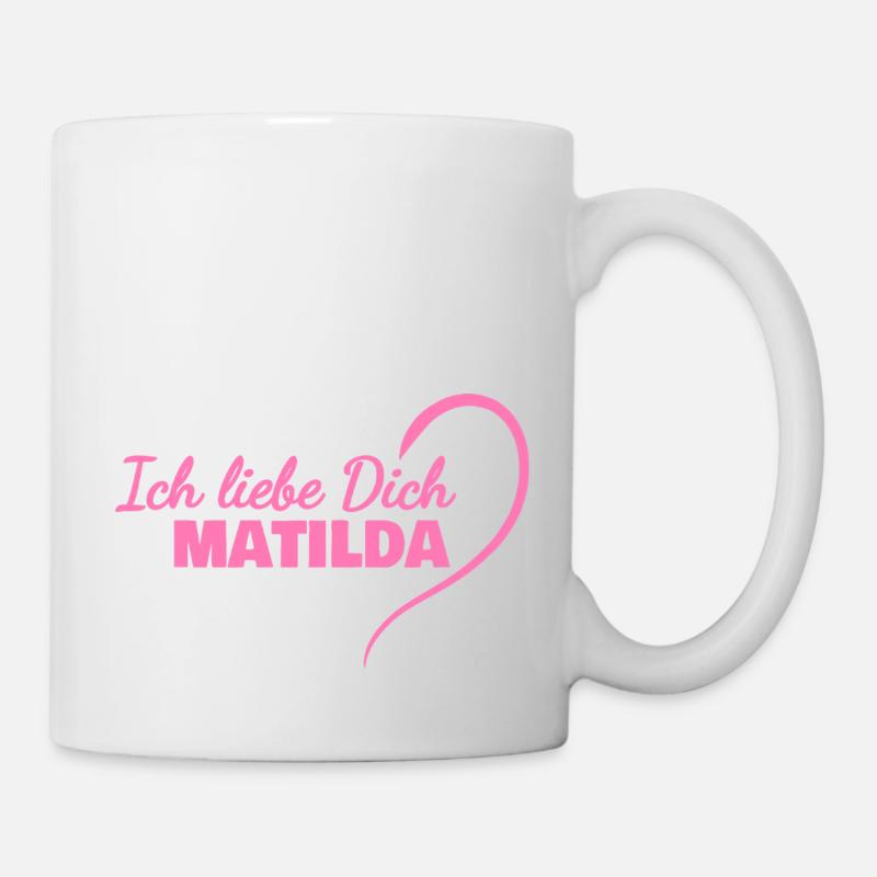 Matilda - Tasse - Weiß