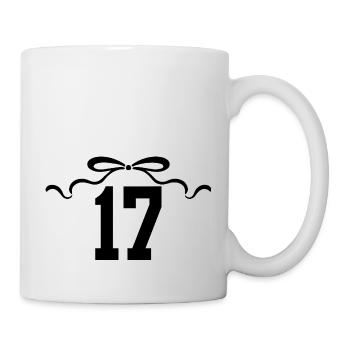 Number 17 Knot - 17th Anniversary - Mug - white - Right