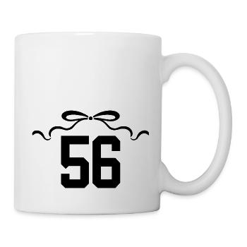 Ausgabe 56 Knot - 56. Jahrestag - Tasse - Weiß - Rechts
