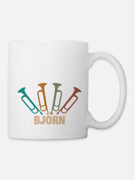Geschenk für Björn - Tasse - Weiß