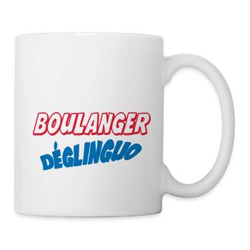 BOULANGER déglinguo !!! - Mug blanc - blanc - Droite
