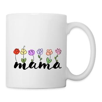 Mom - Flowers Mother's Day Mom - Mug - white - Right