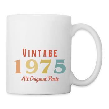 Vintage 1975 All Original Parts - Mug - white - Right