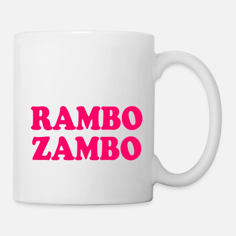 Rambo zambo - Tasse - Weiß