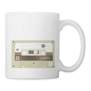 Retro Cassette MixTape - Mug - white - Right