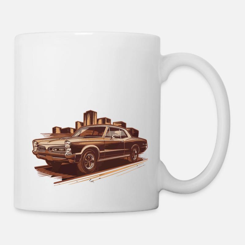 1966 GTO Classic Car Old Car - Mug - white
