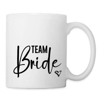 équipe de la Mariée Demoiselle d'Honneur Bride - Mug blanc - blanc - Droite