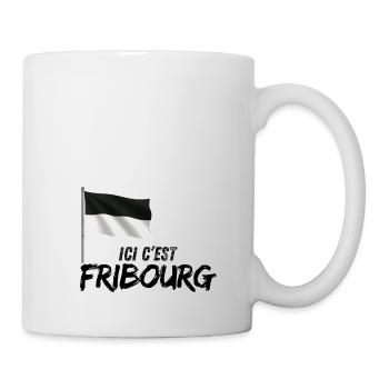 ICI CEST FRIBOURG - Tasse - Weiß - Rechts
