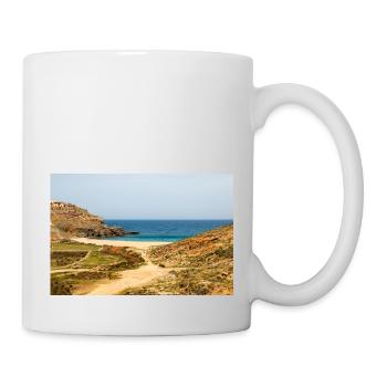 Fokos Beach Mykonos Island South Aegean Region - Mug - white - Right