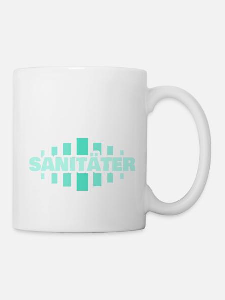 Beruf Sanitaeter - Tasse - Weiß