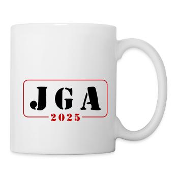 Jga 2025 Junggesellenabschied - Tasse - Weiß - Rechts