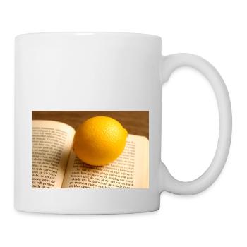 Hêtre et citron - Mug blanc - blanc - Droite