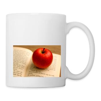 Hêtre et pomme - Mug blanc - blanc - Droite