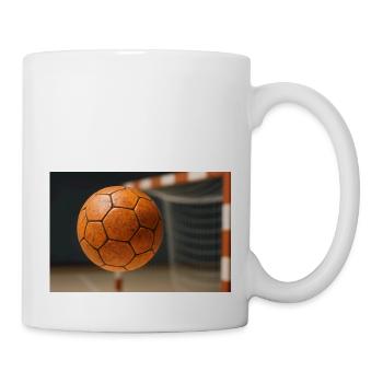 Sport - Handball - Mug blanc - blanc - Droite