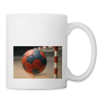 Sport - Handball - Mug blanc - blanc - Droite