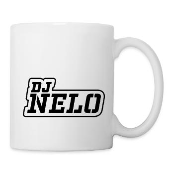 DJ Nelo - Outline Black - Tasse - Weiß - Rechts
