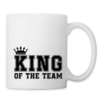 King of the Team - Mug - white - Right