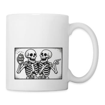 Hold my beer - Tasse - Weiß - Rechts