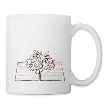 Schreiben stärkt - Tasse - Weiß - Rechts
