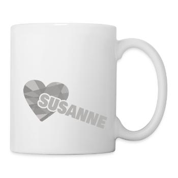 Liebe Susanne - Tasse - Weiß - Rechts