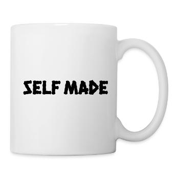 FAIT MAISON. – T-shirt minimaliste streetwear - Mug blanc - blanc - Droite