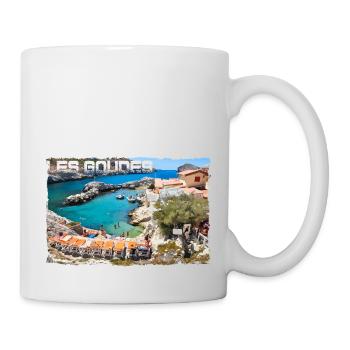 LES GOUDES - Mug blanc - blanc - Droite