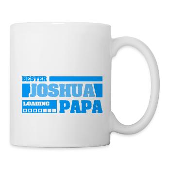 Joshua as a first name - Mug - white - Right