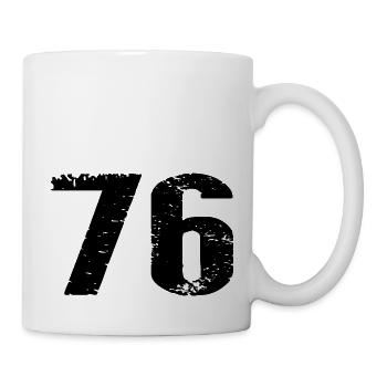 76 Number Leotard - Mug - white - Right