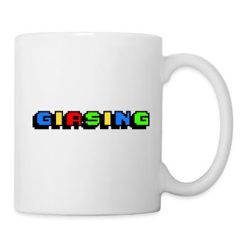 Giasing Pixel Giesing Munich 089 Minga - Mug blanc - blanc - Droite