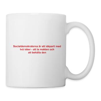 Conception moderne d'ondes sonores abstraites - Mug blanc - blanc - Droite