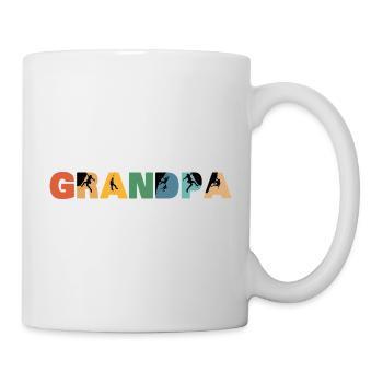Grimpeur Papi Alpiniste Papi - Mug blanc - blanc - Droite
