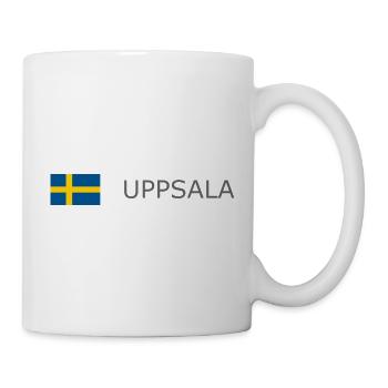 Sweden Flag - Uppsala - Sverige - Schweden - Mug - white - Right