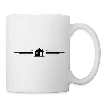 House icon property line - Mug - white - Right